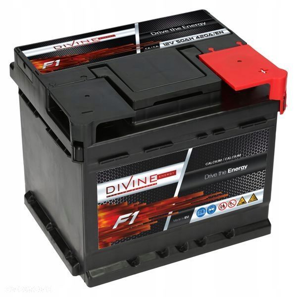 Akumulator Divine F1 SMF 12V 55Ah 480A EN P - 1