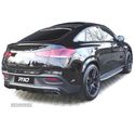 DIFUSOR PARA MERCEDES GLE C292 COUPÉ 15- PRETO + PONTEIRAS ESCAPE - 4