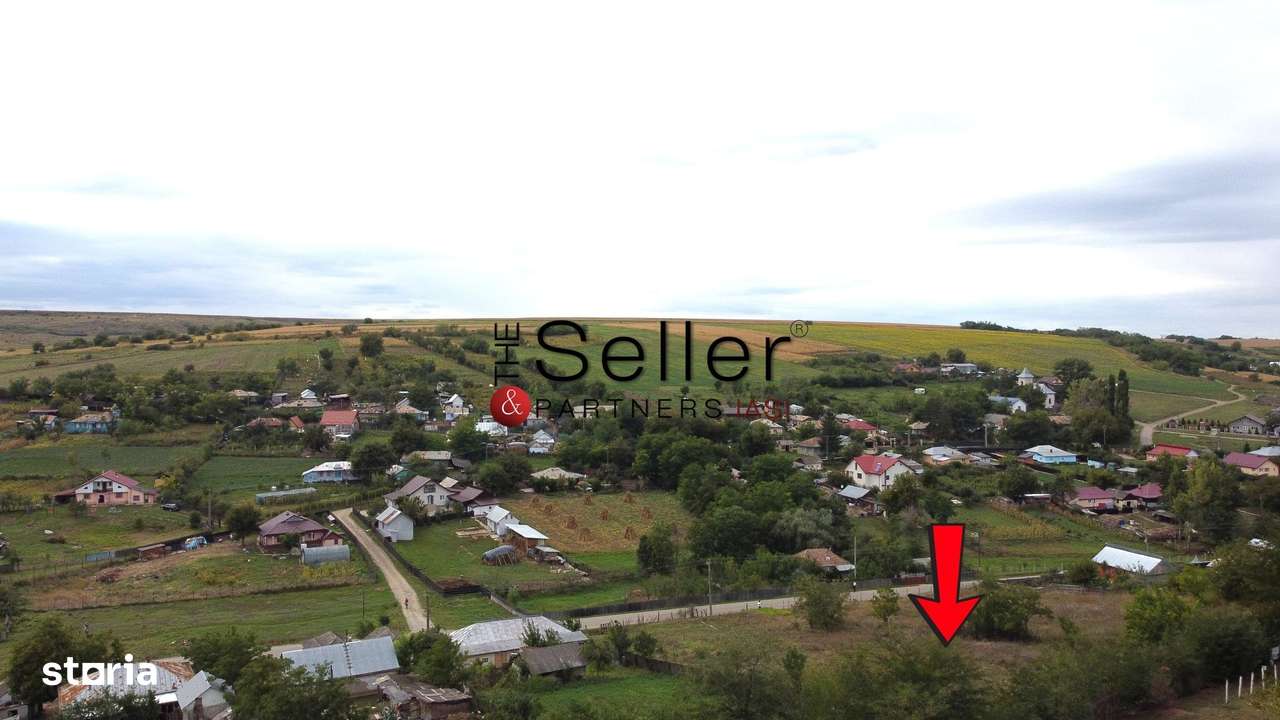 Ultima parcelă din 4. Teren intravilan 1000 mp. - Imagine principală: 5/11