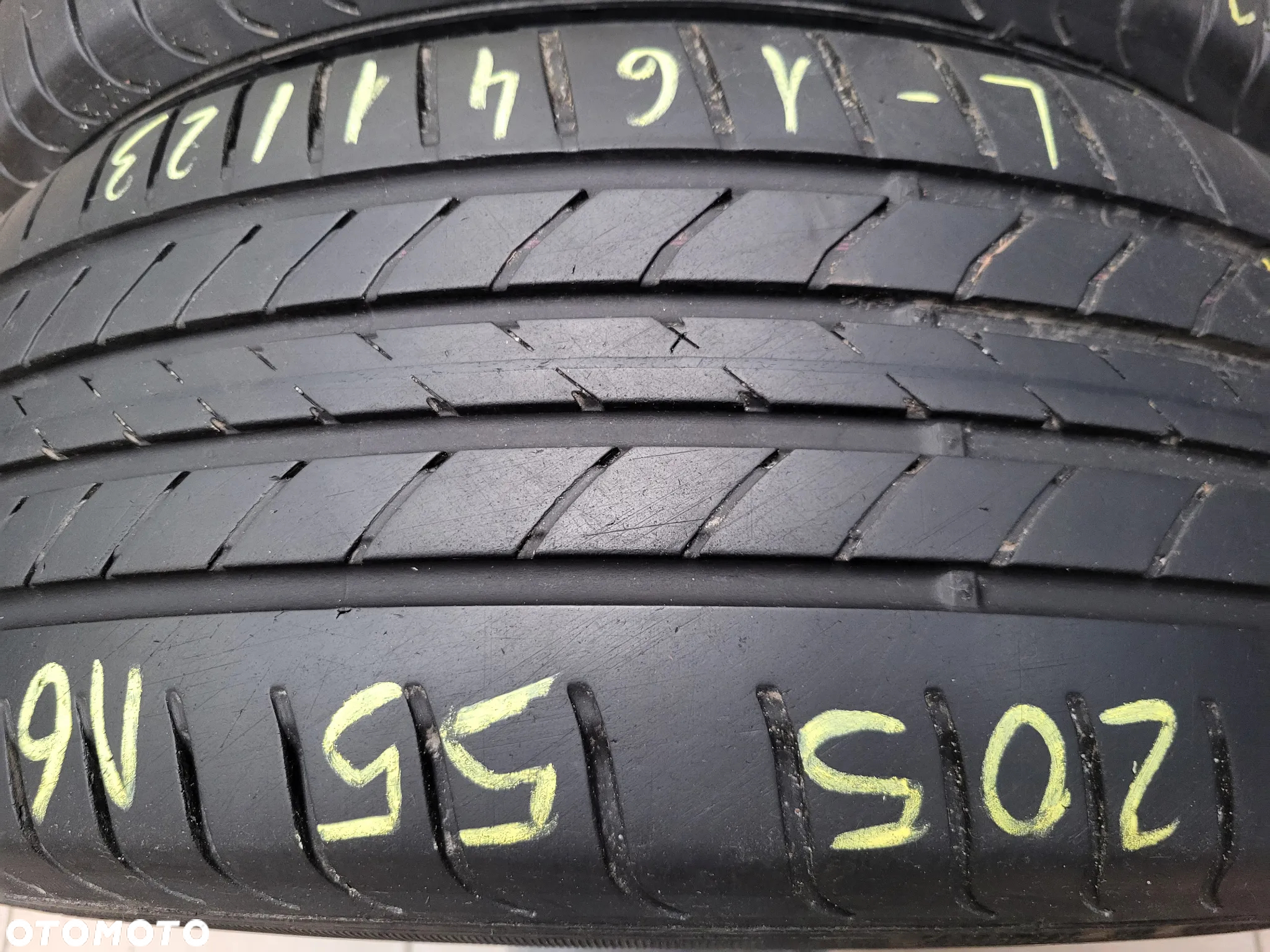 205/55r16 91V (L1641/23)005 2szt 7mm EfficientGrip GOODYEAR LETNIE - 5