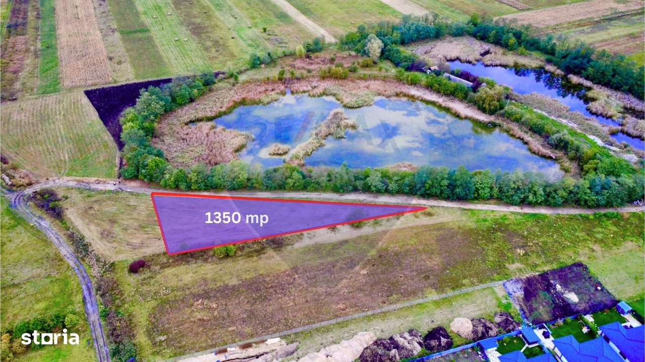 Teren intravilan 1350 mp – Jucu de Mijloc, lângă lac – ideal duplex-2