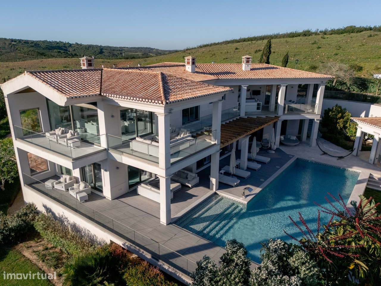 Moradia de luxo com vista mar e golfe-57