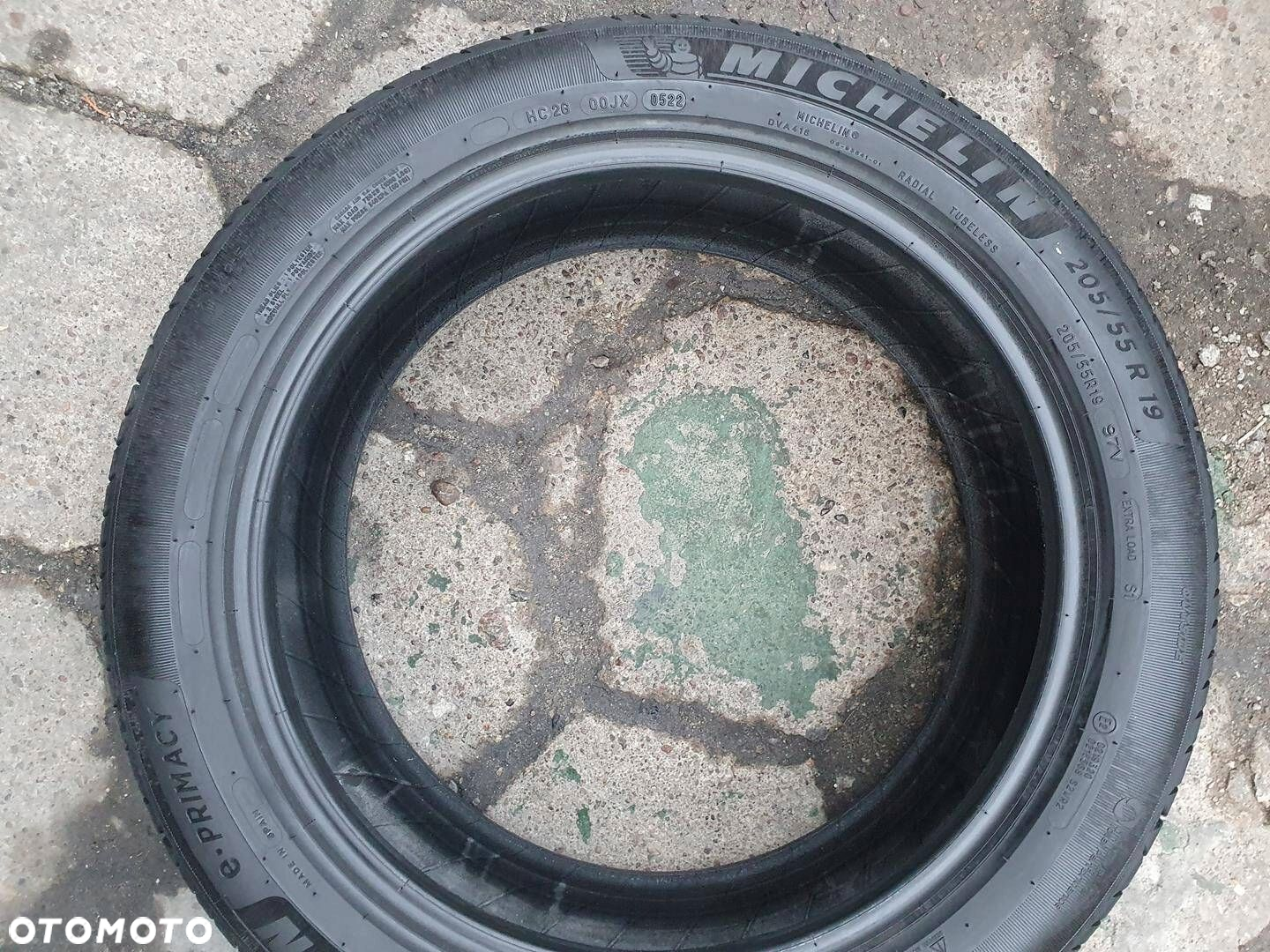 205/55R19 Michelin E Primacy komplet opon lato 6,8mm - 7