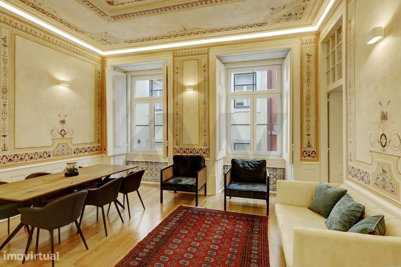APARTAMENTO T3 DE CHARME NA BAIXA DE LISBOA - Grande imagem: 3/51