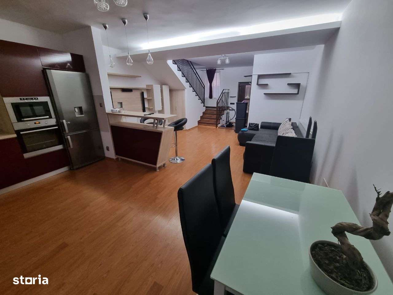 Triplex 115mp Valea Rediului , gradina , parcare , credit-0