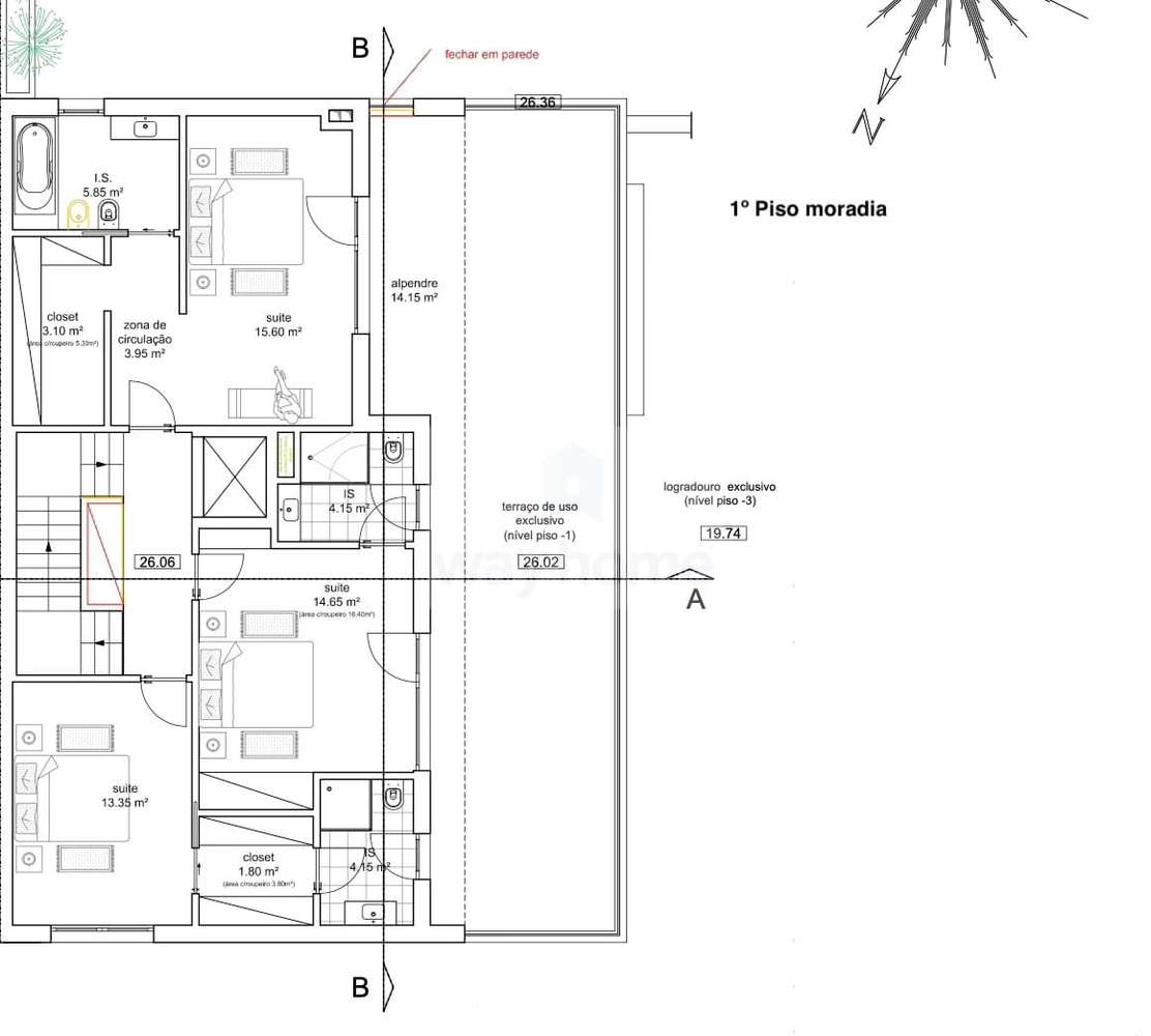 Moradia T4 | Quatro suites | Elevador | Garagem | Lourinhã | Praia da-41