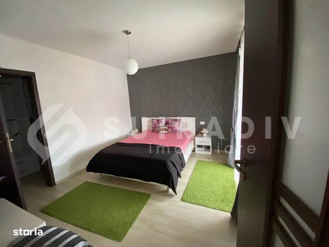 3 camere semidecomandate, 2 băi, 2 balcoane+2 parcări–zona Stadionului-3