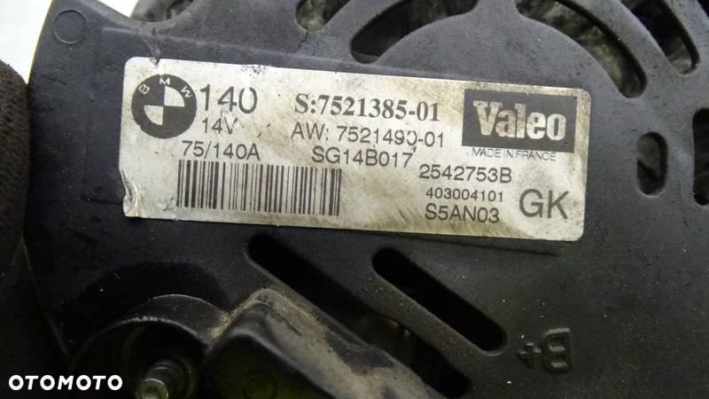 ALTERNATOR 140A BMW E46 1.8 7521385-01 - 3