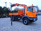 MAN TGM 13.250 4x4 HDS Zwyżka Kosz Wywrotka Meiller Kipper Atlas 125.2 Hak 200 Euro 5 Wyciągarka - 5