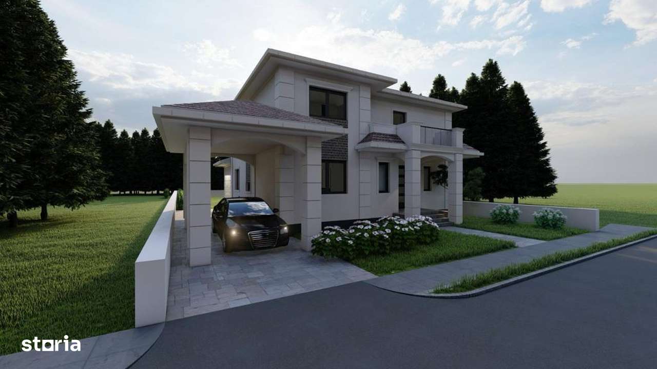 Teren Bazosu Nou, cu AC Casa P+E | gaz, apa, curent - Imagine principală: 5/9