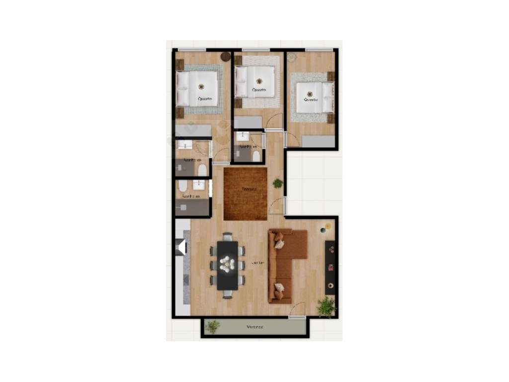 T3 Remodelado em Benfica | Conforto, Modernidade e Localização de E...-41