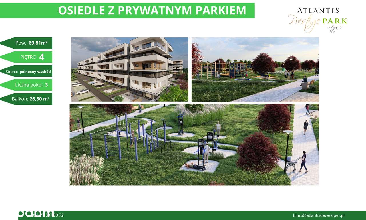 3-pokojowe mieszkanie 69m2 Bez Pośredników - Pełny obrazek: 2/11