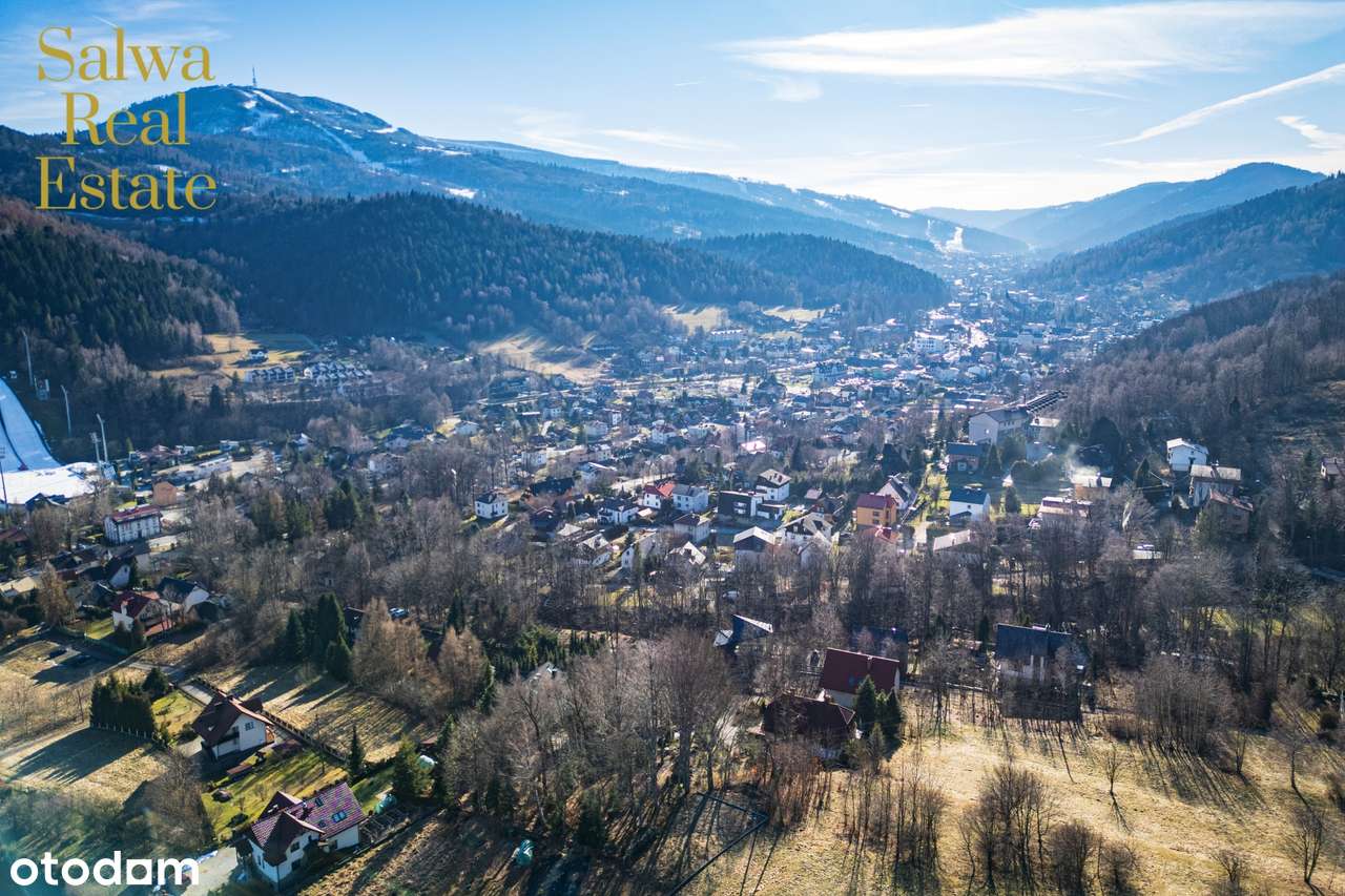 Działka budowlana z prywatnym lasem | południowy stok | Szczyrk-6