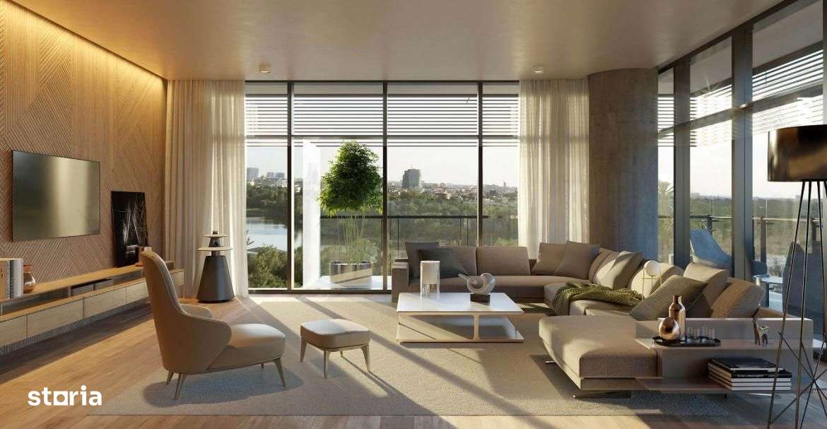 Apartament 5 camere - Panoramă Unică asupra Lacului Floreasca - Imagine principală: 4/14