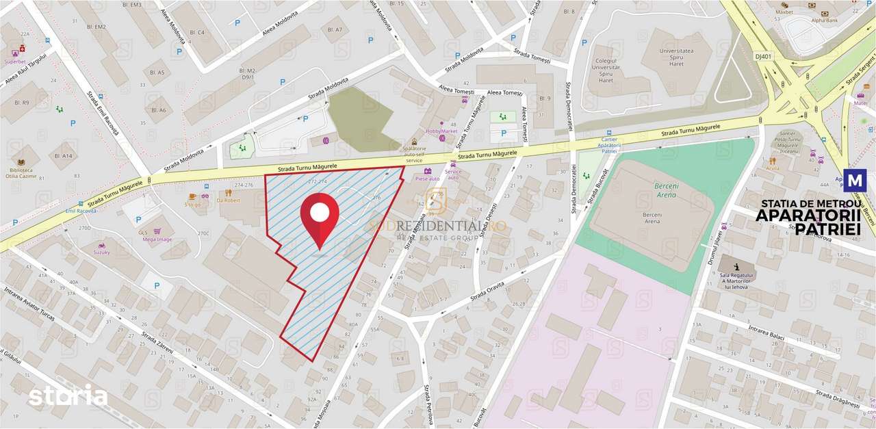 Teren cu Proiect Autorizat, Zona Aparatorii Patriei, Turnu Magurele - Imagine principală: 4/20