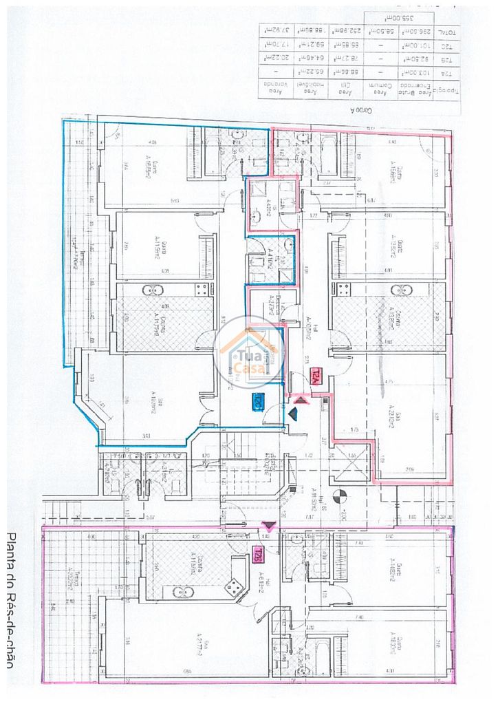 Apartamento T2 com Piscina e Parque Arborizado - Projeto