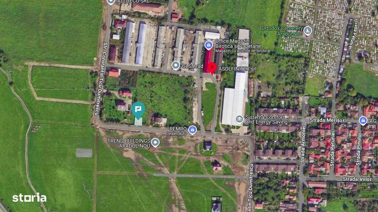 Teren intravilan 501 mp în zona Aradul Nou - Imagine principală: 3/7