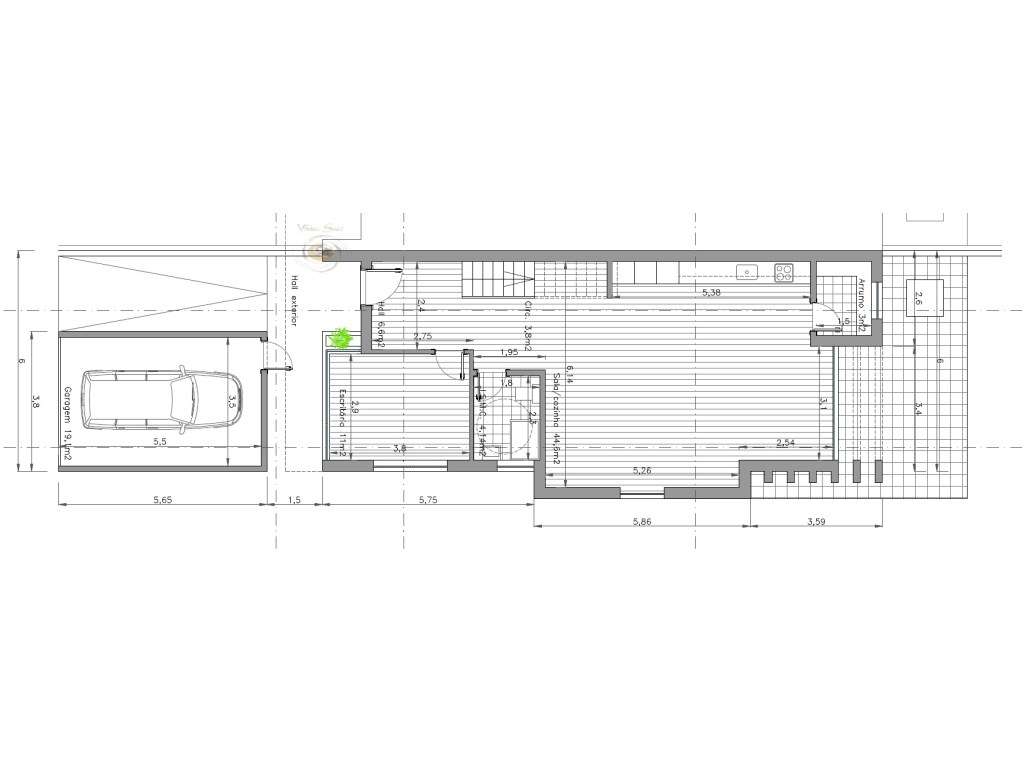 Venda Moradia Geminada T3 Nova - Aradas- Aveiro-32