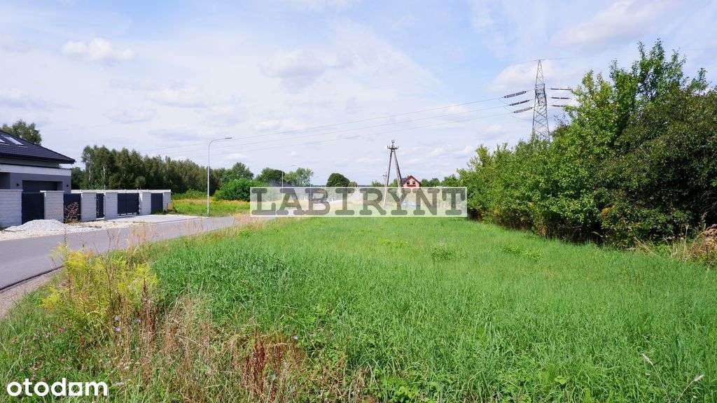 Mirów, działka budowlana, narożna, 1400m2, media-2