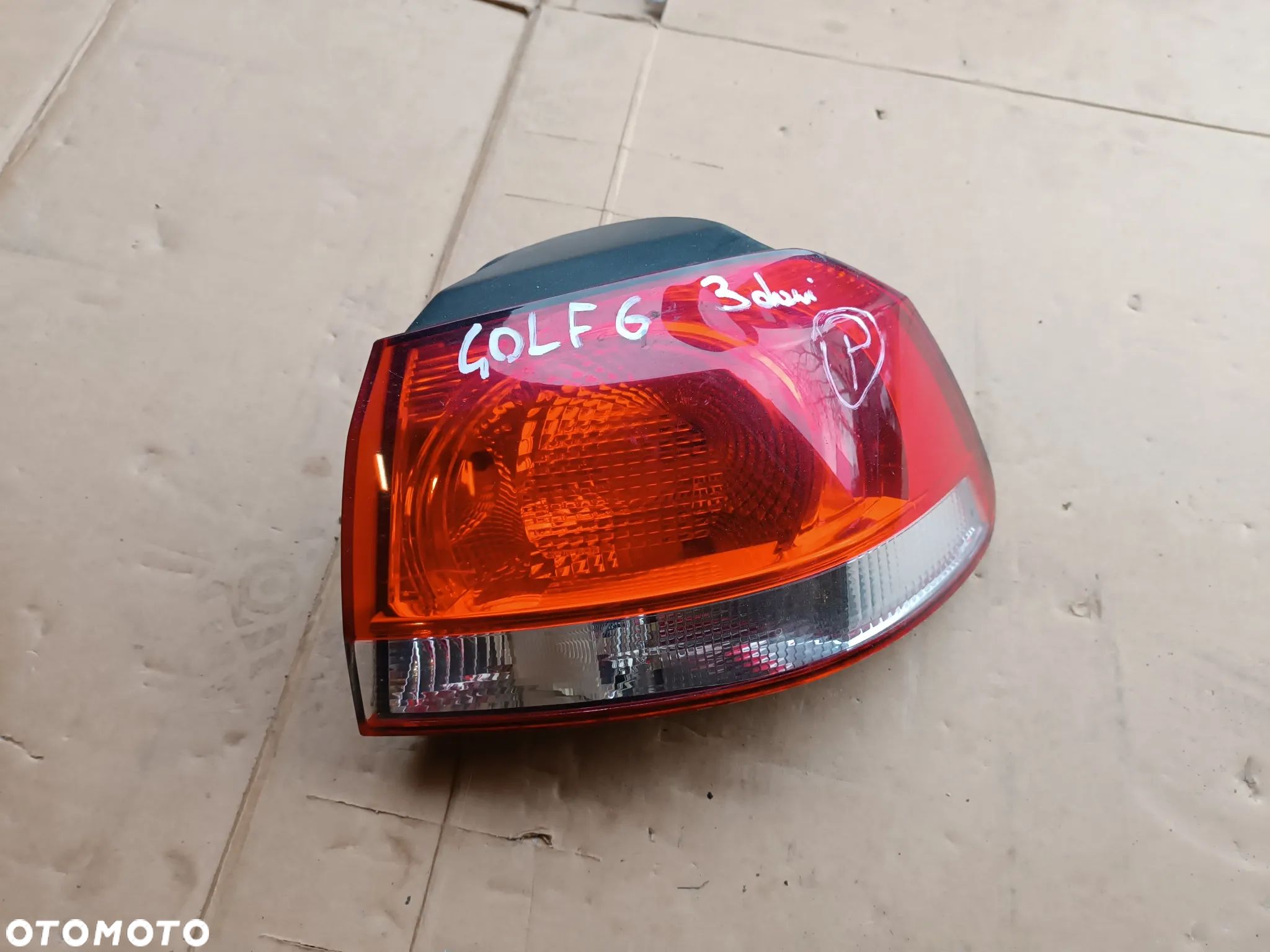 LAMPA TYŁ TYLNA PRAWA VOLKSWAGEN GOLF VI 6 - 1