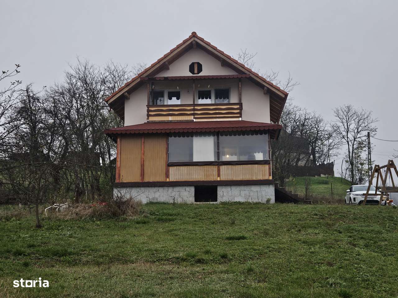 De vânzare Vilă P+1,Budeasa, teren 900 mp.,poziție frumoasă!-4