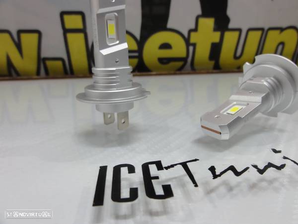 Lâmpadas EM LEDS LOW COST CAN BUS Led High power H7 +90% de luz Modelo MINI, 20W, 3500 Lumens 9V - 12V com 2 anos de garantia - 4