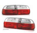 FAROLINS TRASEIROS PARA HONDA CIVIC 91-95 3D VERMELHO BRANCO LEX - 1