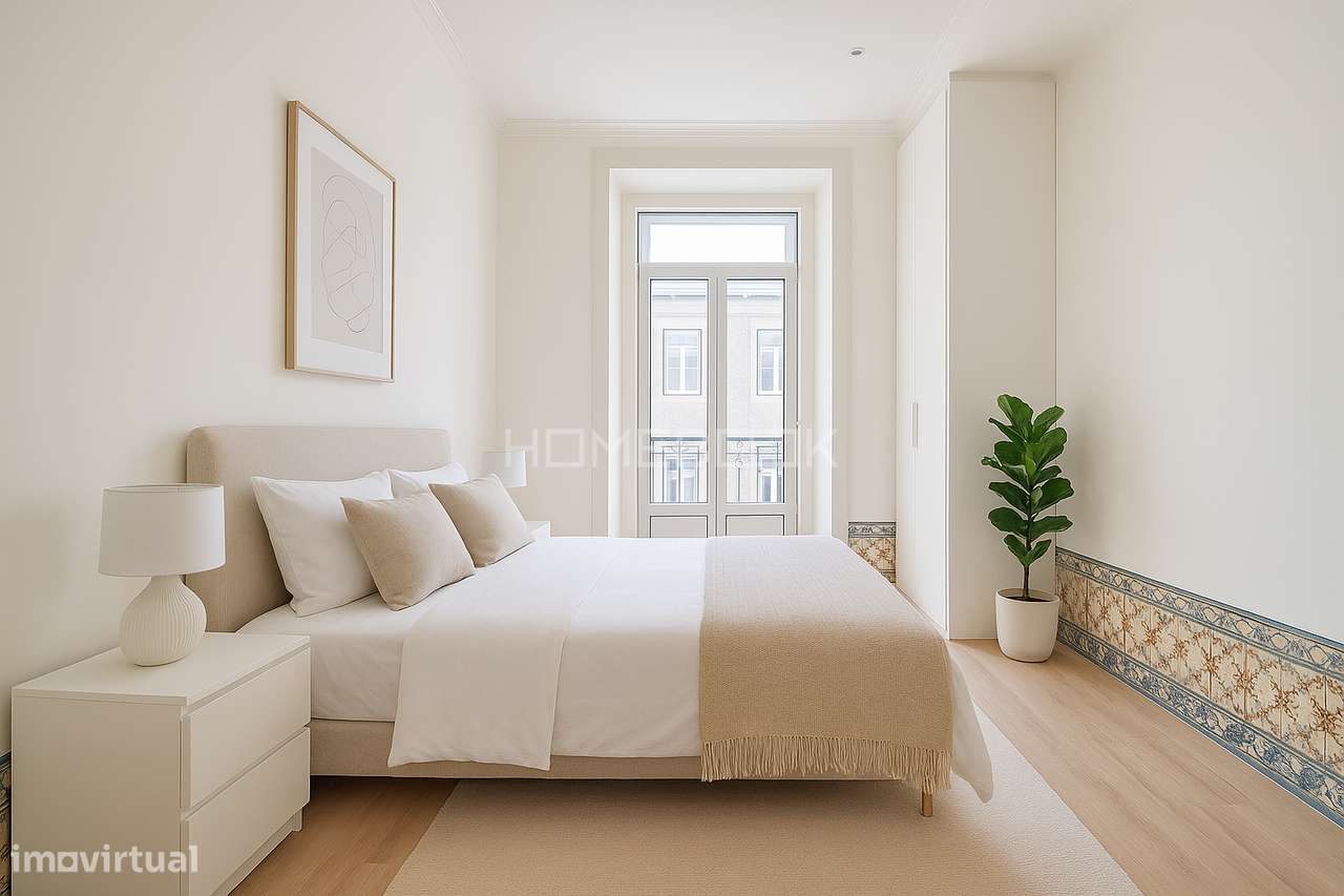 Apartamento T3 renovado na Baixa de Lisboa - Grande imagem: 5/23