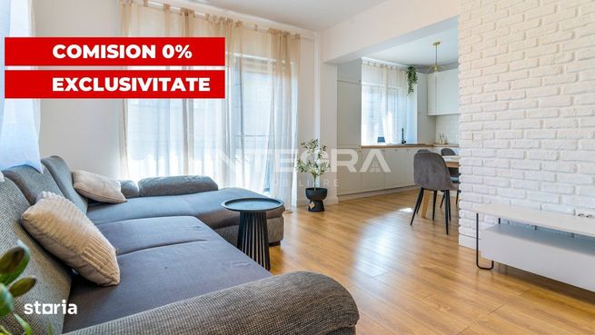 Apartament cu 3 Camere |  Bloc Tip Vila |  Cartier Gruia | Semicentral-0