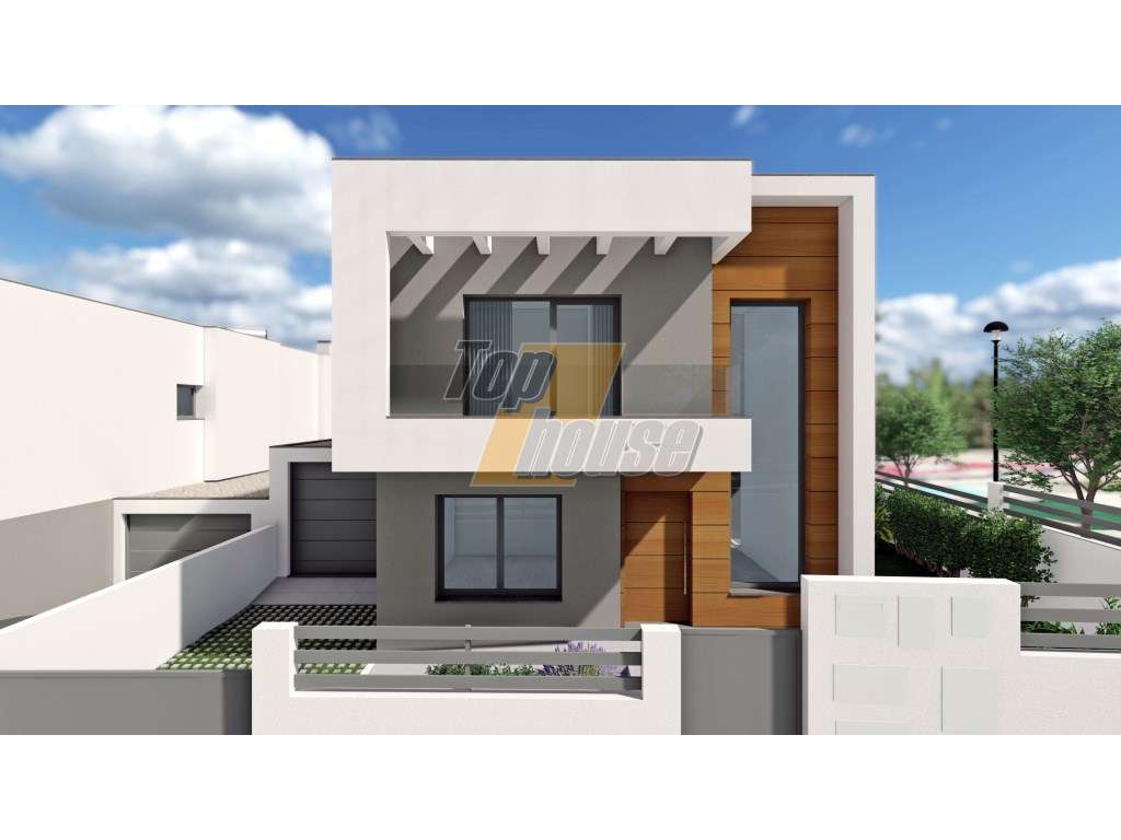 Moradia isolada V4 com piscina -Charneca de Caparica-1