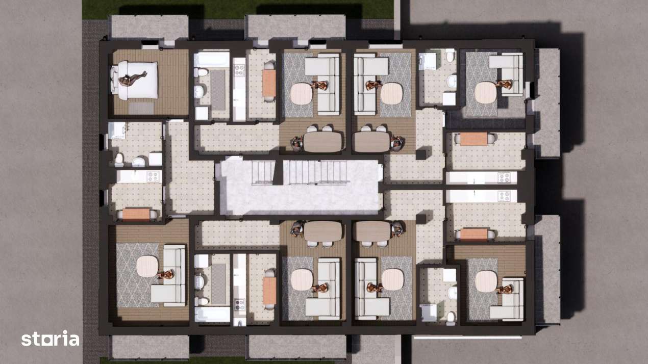 Comision 0- Apartament 1 camera, Tva si parcare incluse in pret. - Imagine principală: 3/3