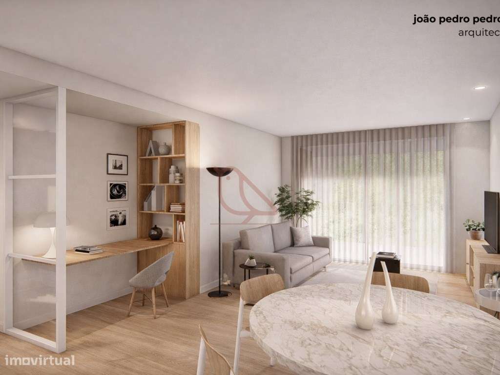 Apartamento T2 / Condomínio Fechado com Piscina / Fátima-31