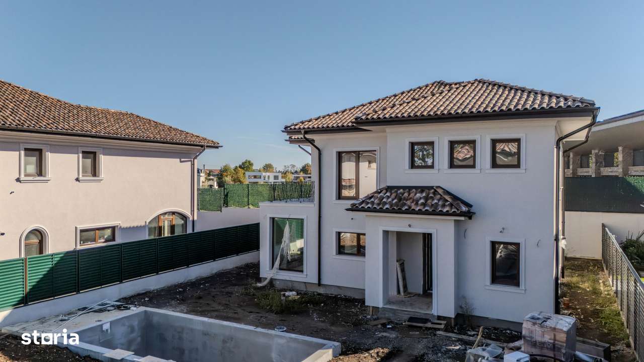 Vila moderna cu vedere la lac, ambient intim si elegant, piscina-15