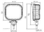 LAMPA ROBOCZA PUNKTOWA 9 LED - 2