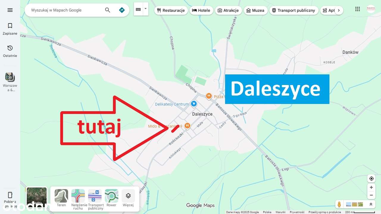 na sprzedaż budowlana w centrum Daleszyc 170m od rynku-4