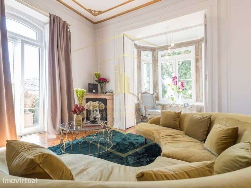 Chalet T6 Centenário - Um Ícone Intemporal de Charme em Sintra - Grande imagem: 4/30