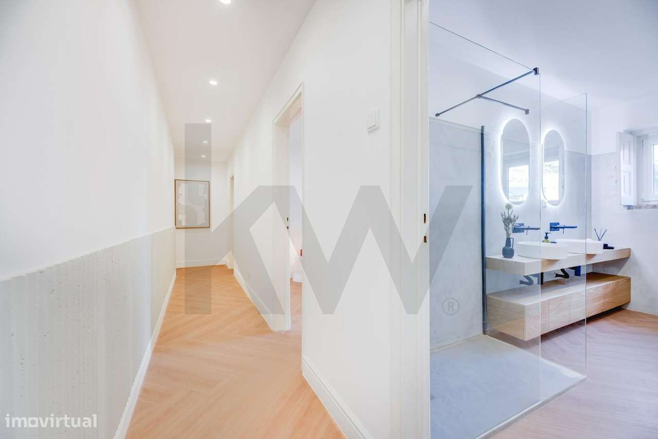 Alvalade | T1 totalmente mobilado e reabilitado c/ terraço - Grande imagem: 5/26