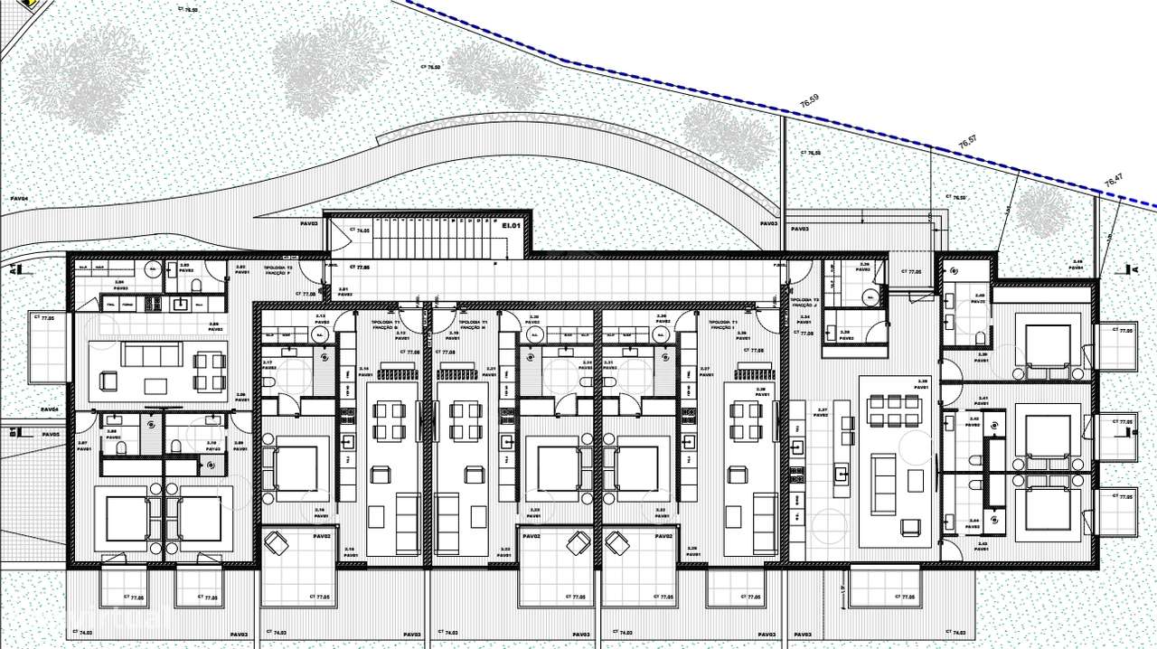 Terreno com Projeto Aprovado | 10 Frações | Pousa-7