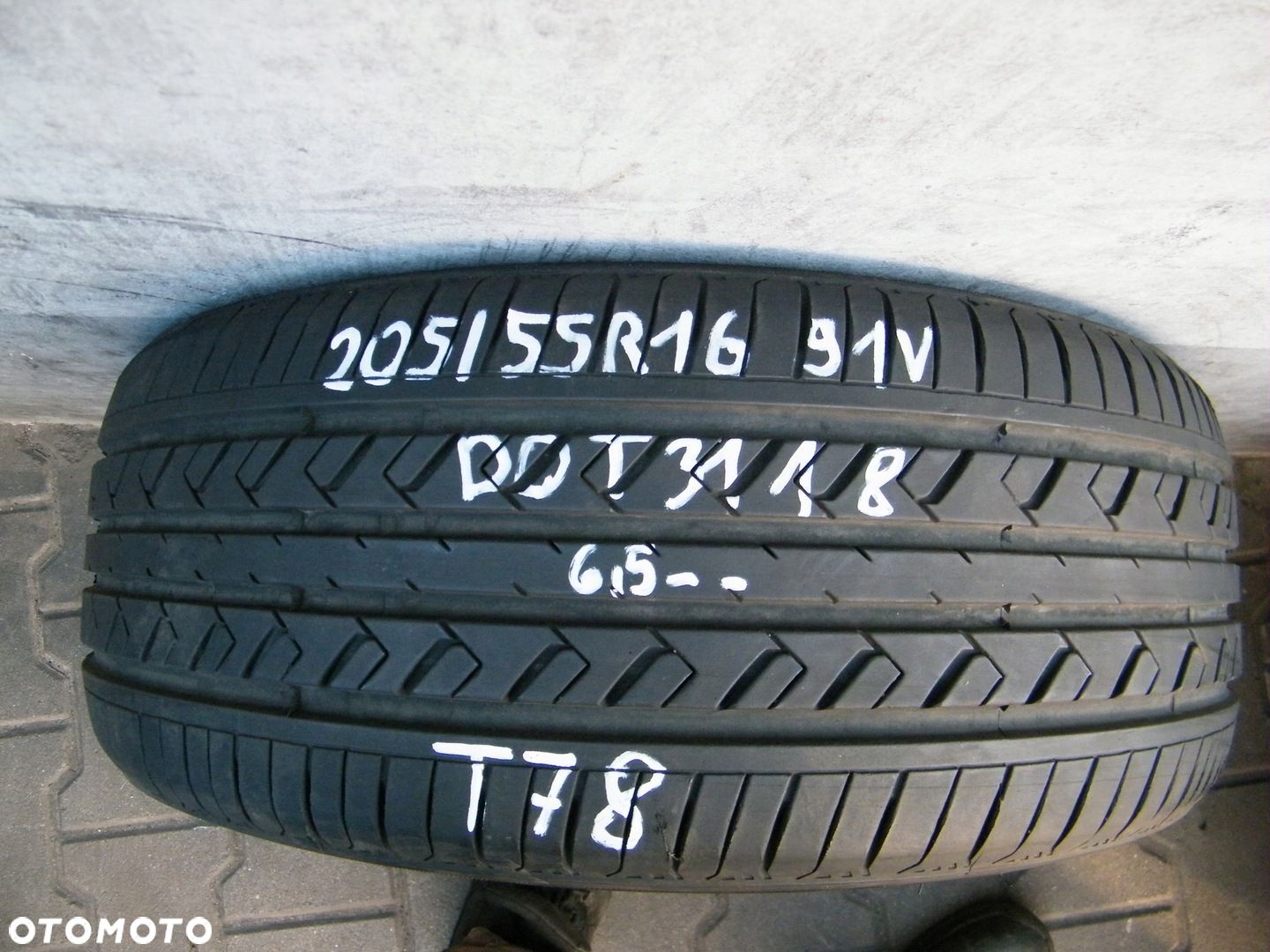 T78 1XLATO 205/55R16 91V RAPID P309 - 1