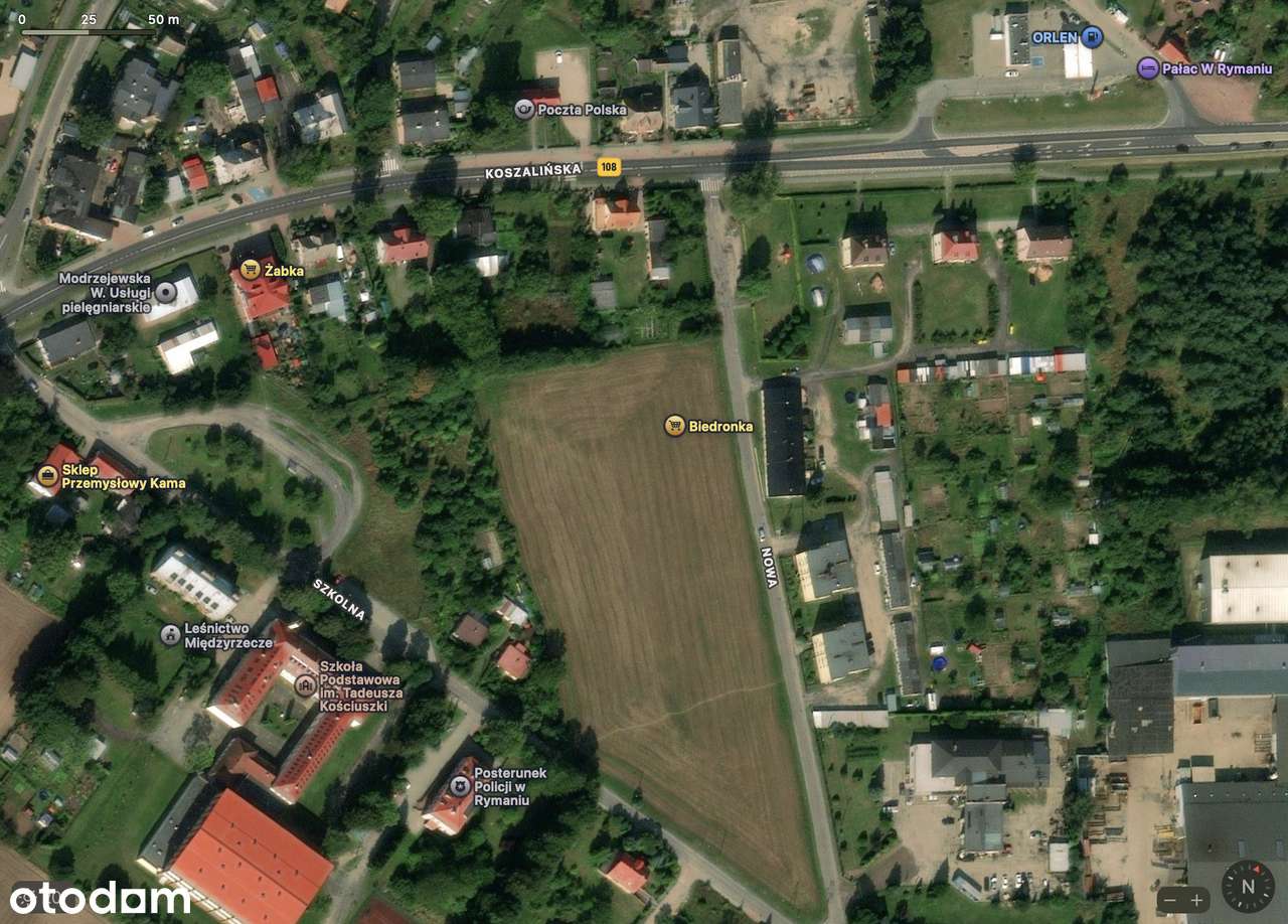 Działki pod inwestycję lub budowę.