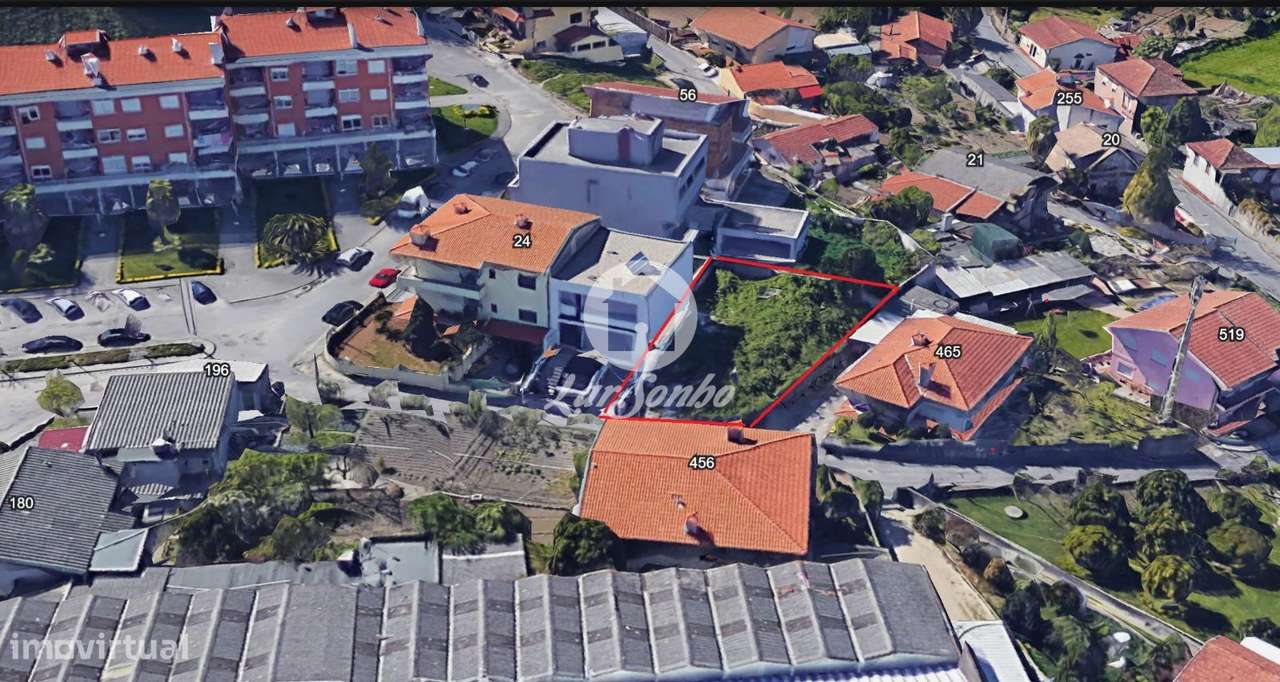 Terreno de 275m2 com Projecto Aprovado para Andar Moradia com Garag... - Grande imagem: 2/11