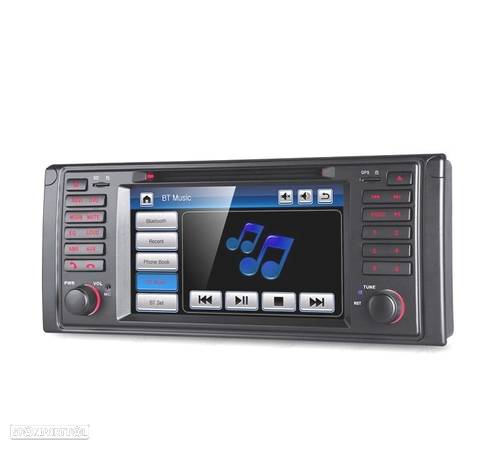 AUTO RADIO 2DIN 7" PARA BMW SERIE 5 E39 95-03 USB GPS TACTIL HD - 4