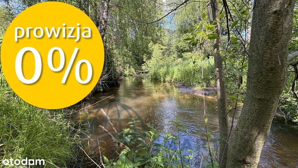 Jedyna taka działka nad rzeką pod wyjątkowy dom. - Pełny obrazek: 2/12