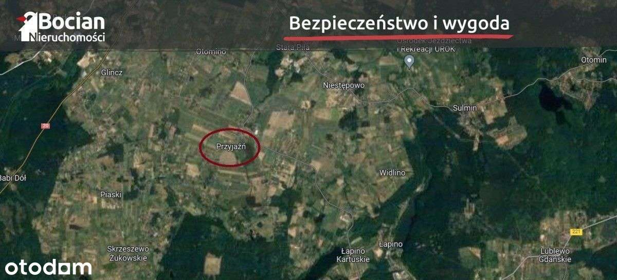 Malownicza działka z dobrym dojazdem do Trójmiasta - Pełny obrazek: 5/6