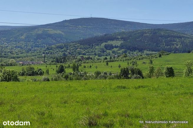 Śieradów Zdr. Okolice, działka budowlana 1200 m2,