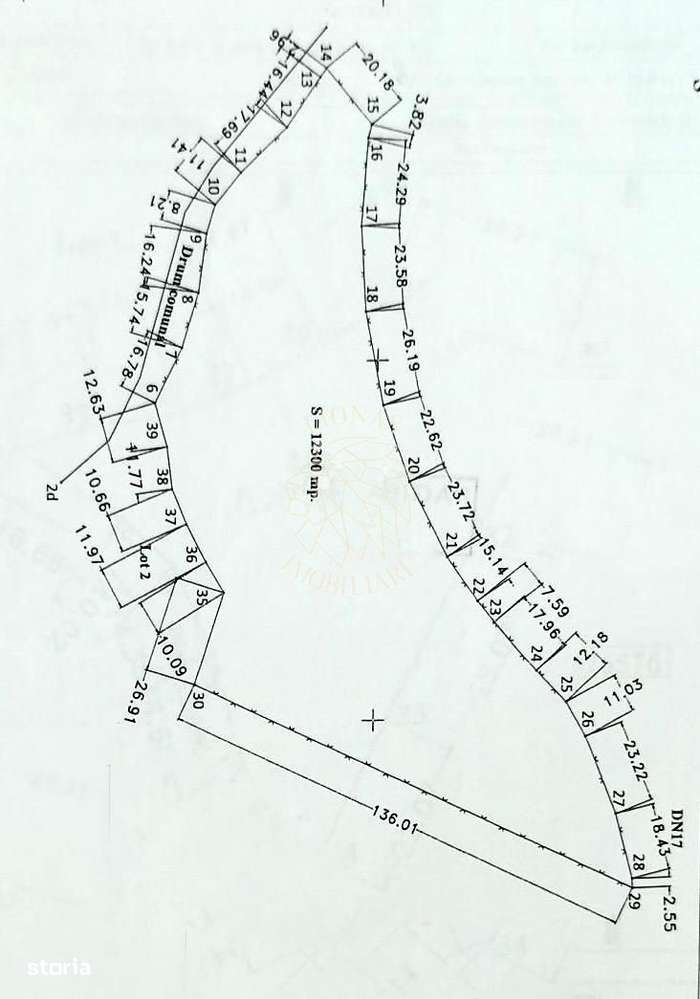 Teren intravilan 1,23 Ha la DN17 cu utilitati-livada-Crainimat - Imagine principală: 4/4