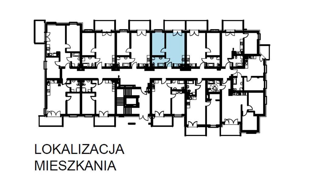 Osiedle Grunwaldzkie. 2 pokoje - 40,93 m2. Ogródek! - Pełny obrazek: 3/17