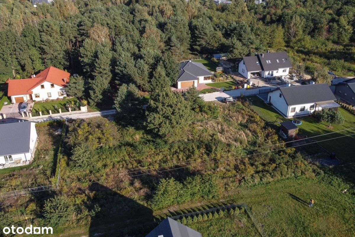 Działka 1078 m2 przy Lesie Młochowskim-6