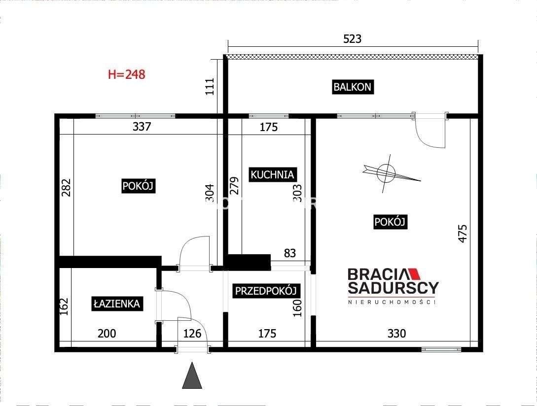 Mieszkanie w parku/2 niezależne pokoje/duży balkon-19