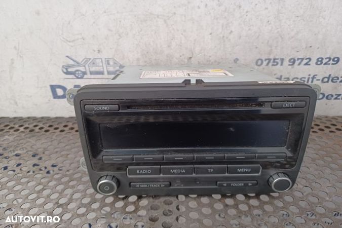 RADIO / CD PLAYER  MX 1253 Volkswagen Golf 5  [din 2003 pana  2009] seria - 1